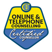Online & Telephone Counselling Certified Badge