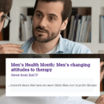 Men’s attitudes to mental health and counselling are changing